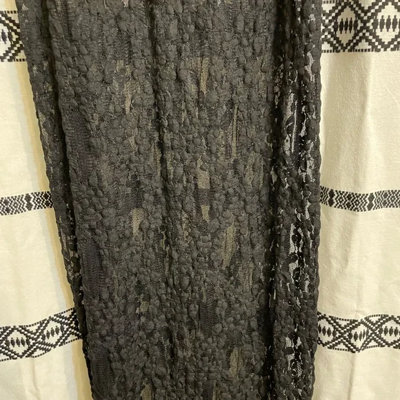 Free People Black Lace Maxi Skirt XS - Picture 9 of 16